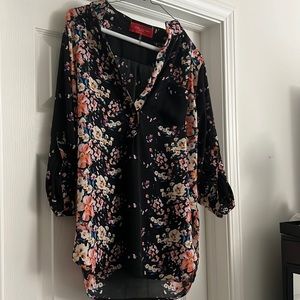 Akira Red Label floral blouse
